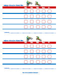 sports behavior chart